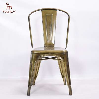 Antique leisure metal chair wholesale simple design chair