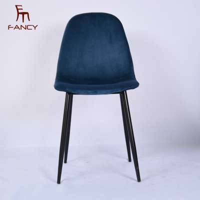 2020 New Design Cheap Modern Velvet fabric dining room chair /chair dining