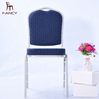 Hotel conference room iron hotel banquet chair with high quality